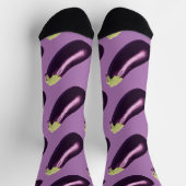 Aubergine Thunder_Cove Socken (Oben)