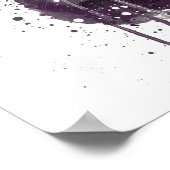 Auberginen-Gemüse Poster (Ecke)