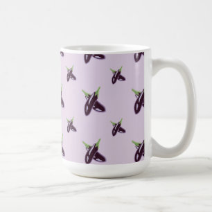 Auberginen Kaffeetasse