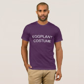 Auberginen-Kostüm T-Shirt (Vorne ganz)