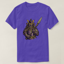 Auberginen-Samurai — Lustiger Gemüsekrieger Voll T-Shirt