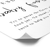 AUBREE Leopard Print Guthaben the Baby Food Game Poster (Ecke)