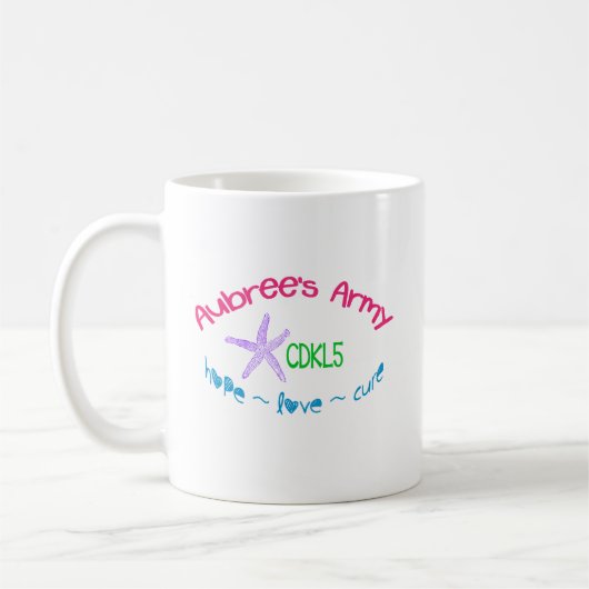 Aubrees Tasse Armee-CDKL5 11oz (Links)
