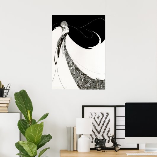 AUBREY BEARDSLEY POSTER (Heimbüro)