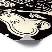 AUBREY BEARDSLEY POSTER (Ecke)