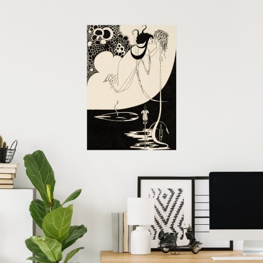 AUBREY BEARDSLEY POSTER (Heimbüro)