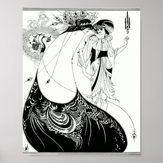 Aubrey Beardsley Poster (Vorne)