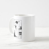Aubrey Beardsley Salome Illustration Kaffeetasse (Vorderseite Links)