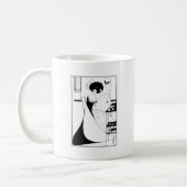 Aubrey Beardsley Salome Illustration Kaffeetasse (Links)