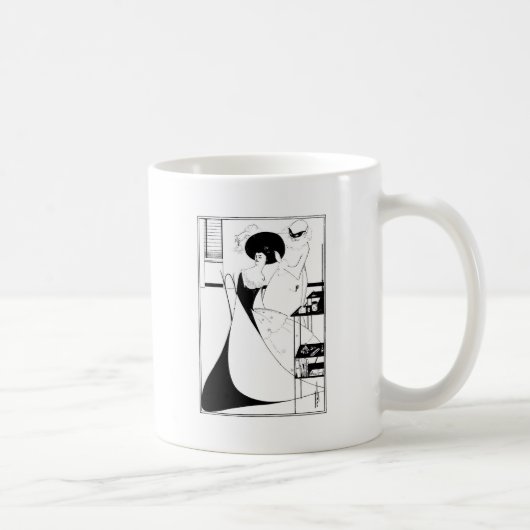 Aubrey Beardsley Salome Illustration Kaffeetasse (Rechts)