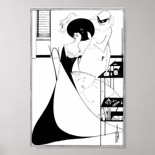 Aubrey Beardsley Salome Illustration Poster (Vorne)