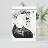 Aubrey Beardsley Save The Date (Stehend Vorderseite)