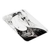 Aubrey Beardsley The Peacock Skirt Magnet (Rechte Seite)