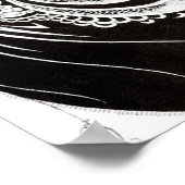 Aubrey Beardsley The Peacock Skirt Poster (Ecke)