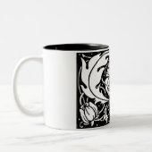 AUBREY BEARDSLEY ZWEIFARBIGE TASSE (Links)