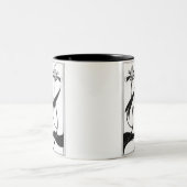 AUBREY BEARDSLEY ZWEIFARBIGE TASSE (Mittel)