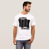 Aubrey Drake Graham/schwarze T-Shirt (Vorne ganz)