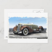 Auburn851ZTs Postkarte (Vorne/Hinten)