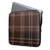 Auburn Academia Kariert Laptopschutzhülle (Vorderseite Links)