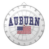 Auburn AL US Flag Dartscheibe (vorne)