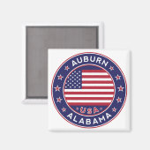 Auburn, Alabama Magnet (Vorderseite/Rückseite)