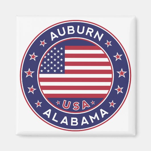 Auburn, Alabama Magnet (Vorne)