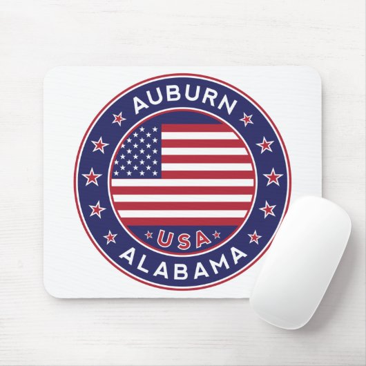 Auburn, Alabama Mousepad (Mit Mouse)