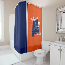 Auburn Alabama Navy und Orange Football