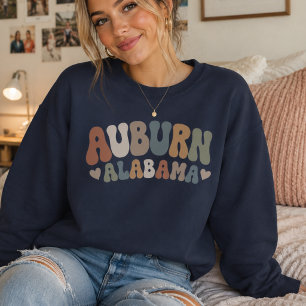 Auburn Alabama Süß Retro Sweatshirt