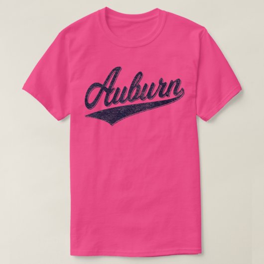 AUBURN ALABAMA VARSITY SCRIPT CLASSIC SPORTJERSE T-Shirt (Design vorne)