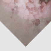 Auburn Beauty - Ein Frauenportrait und Blume Seidenpapier (Detail)