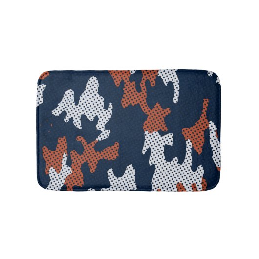 Auburn Deep-South Tiger Spirit Camo Badematte (Vorderseite)