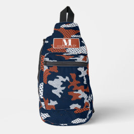 Auburn Deep-South Tiger Spirit Camo Crossbody Bag