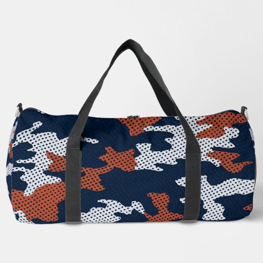 Auburn Deep-South Tiger Spirit Camo  Duffle Bag (Vorderseite)