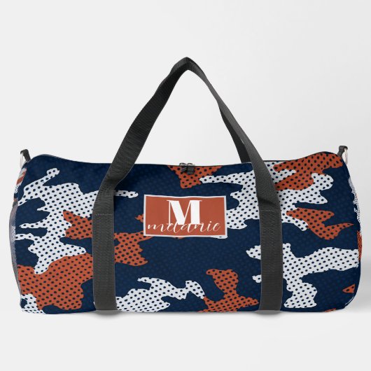 Auburn Deep-South Tiger Spirit Camo  Duffle Bag (Rückseite)