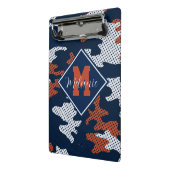 Auburn Deep-South Tiger Spirit Camo Mini Klemmbrett (Gewinkelt2)