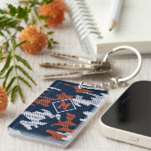 Auburn Deep-South Tiger Spirit Camo Schlüsselanhänger (Vorderseite rechts)