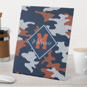 Auburn Deep-South Tiger Spirit Camo Sockelschild (In Situ)