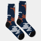 Auburn Deep-South Tiger Spirit Camo Socken (Rechts)