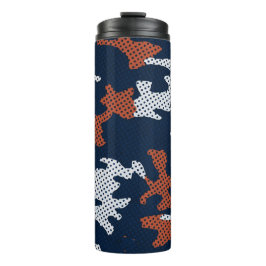 Auburn Deep-South Tiger Spirit Camo  Thermosbecher
