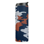 Auburn Deep-South Tiger Spirit Camo  Thermosbecher (Nach links gedreht)