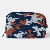 Auburn Deep-South Tiger Spirit Camo  Waschbeutel (Rückseite)