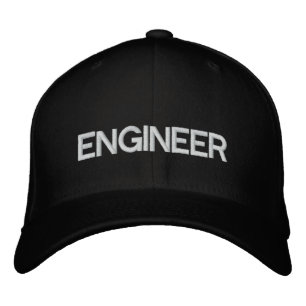 Auburn Engineer - All Caps Bestickte Baseballkappe