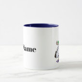 Auburn Female Painter Name Tasse (Zentrum)