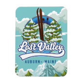 Auburn, Maine, Lost-Talski Magnet (Vertikal)