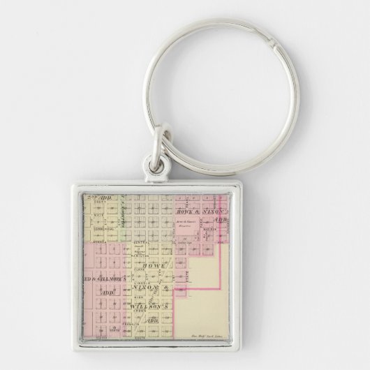 Auburn, Nebraska Schlüsselanhänger (Vorne)