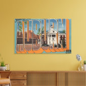 Auburn, New York - Große Briefszenen Leinwanddruck (Insitu (Wohnzimmer))