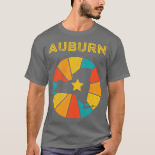 Auburn New York Vintag Distressed Souvenir 1 T-Shirt