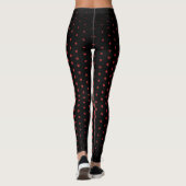 Auburn Techno Dot Pattern Leggings (Rückseite)