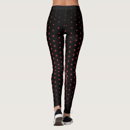 Auburn Techno Dot Pattern Leggings (Rückseite)